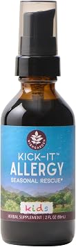 WishGarden Herbs Kick-It Allergy for Kids, Non-Drowsy Tincture, 2oz