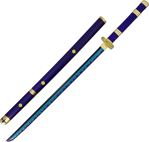 Armory Replicas - Katana réplica de espuma de poliuretano Zoro pirata anime Wado Ichimonji - Espada de espuma para cosplay, LARP, prop de cosplay