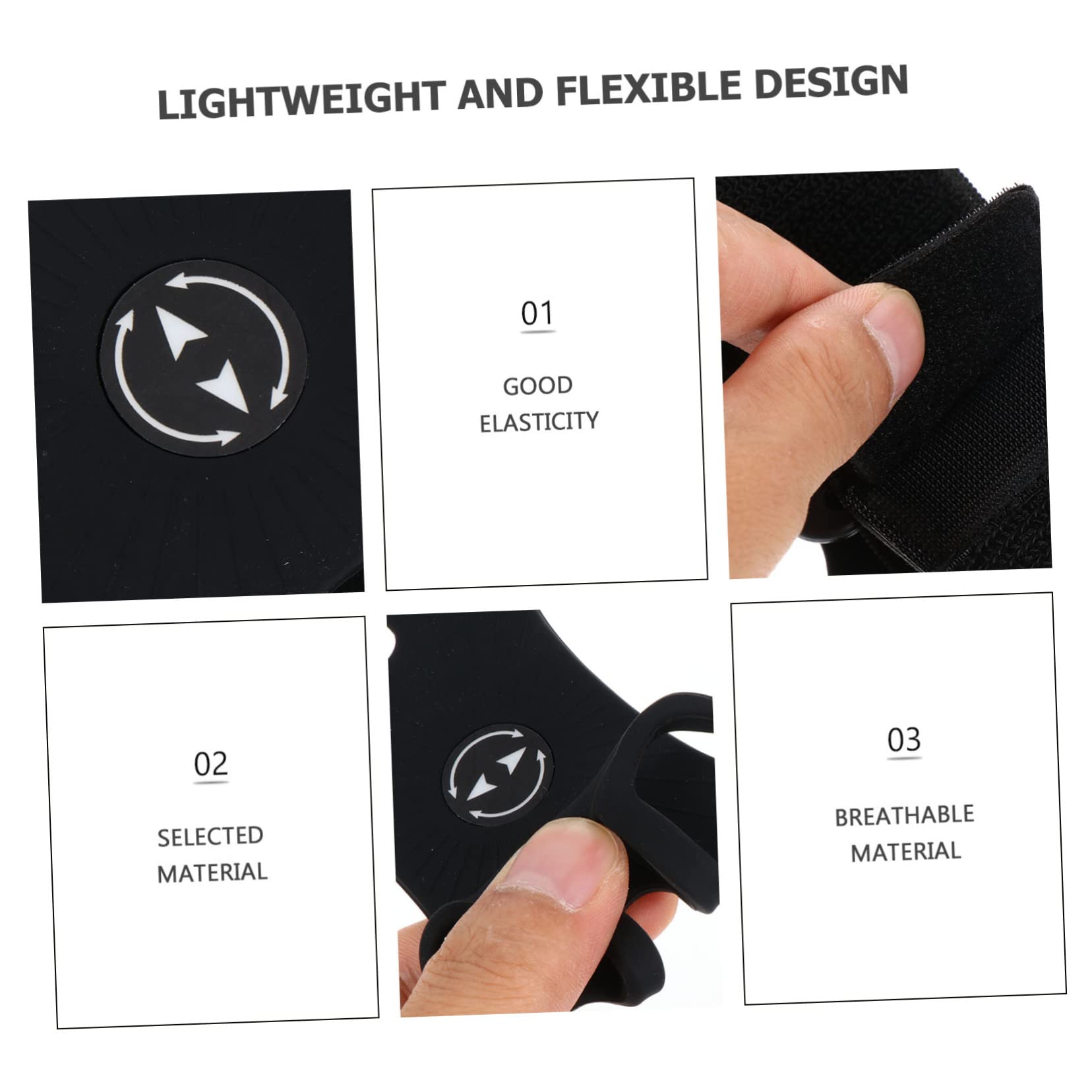 SHINEOFI 3 Set Custodie Per Telefono Sportive Cinturino Magnetico Regolabile Fascia Braccio Per Telefono Braccialetti Per Eventi Cinturino Braccio Per Telefono
