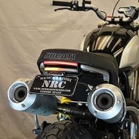 Vista 3 de New Rage Cycles Eliminador de guardabarros compatible con el Ducati Scrambler 1100 (2018 - presente) metido
