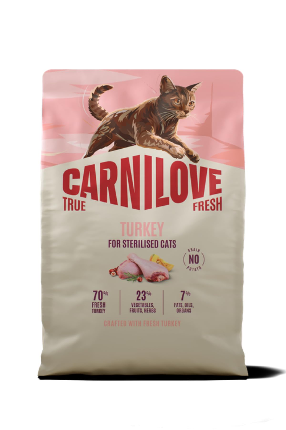 Carnilove True Fresh Turkey Cat Food 2kg