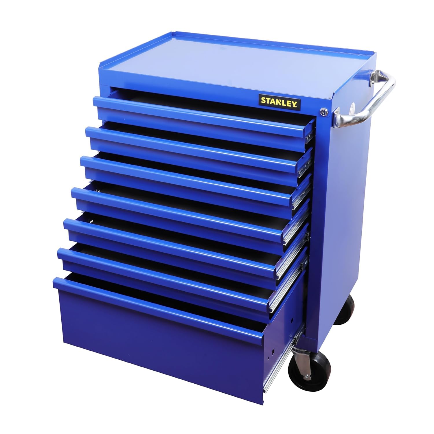 STANLEY STST74425-8 7 Drawer Eco Roller Cabinet, Blue, Multi Size