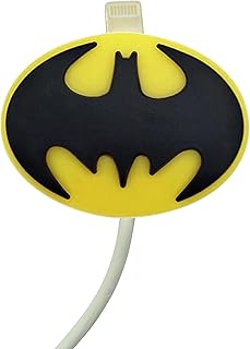 واقي كابل شحن بتصميم شعار باتمان