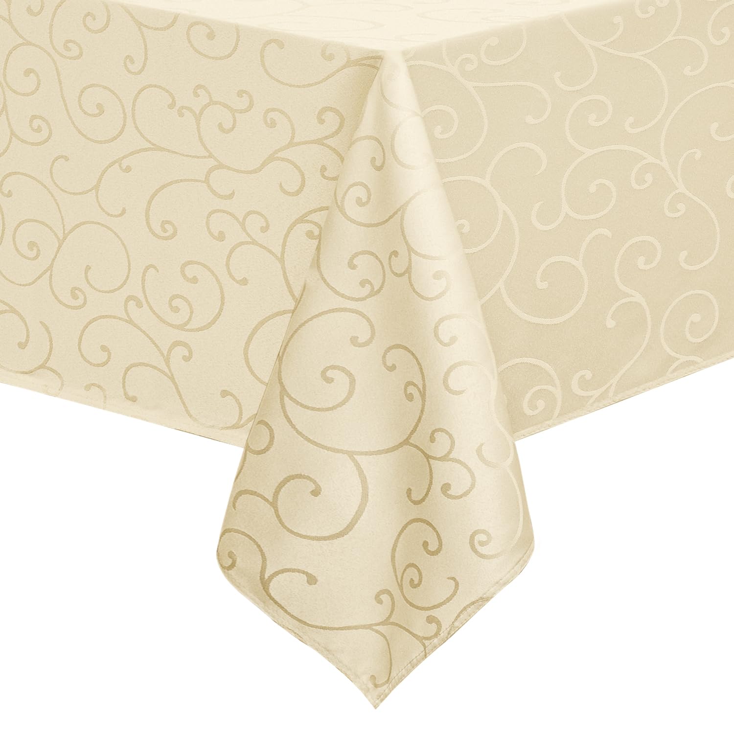 Romanstile Damast Jacquard Tischdecke eckig und rund