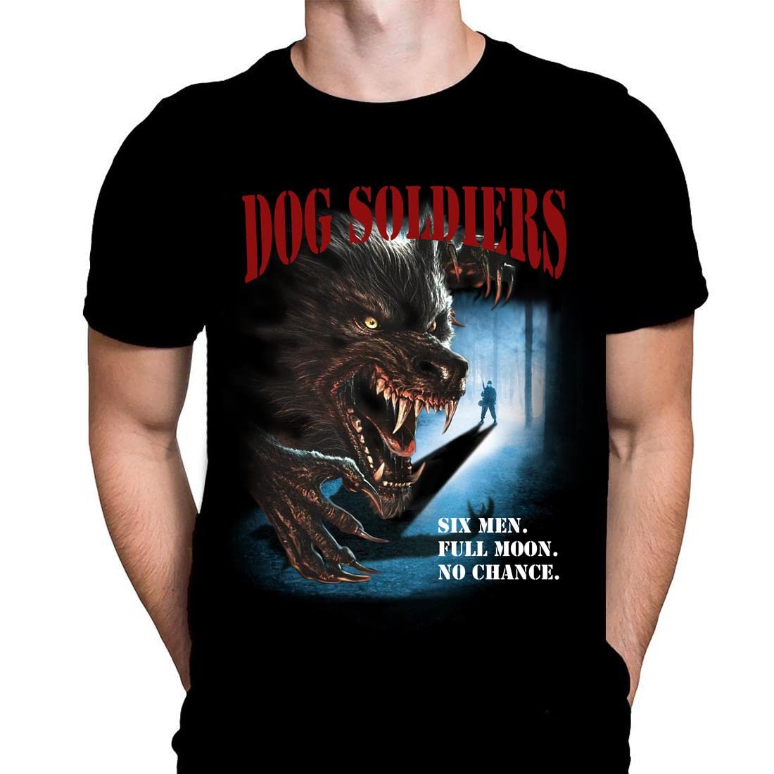 WSH - Dog Soldiers - Slasher Horror Thriller Fan Merchandise Men's Black T-Shirt