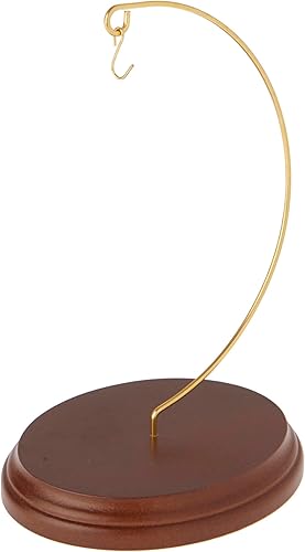 Bard's Soporte para adornos de madera de fruta, mediano, 6.5 pulgadas de alto x 4 pulgadas de ancho x 3.375 pulgadas de profundidad