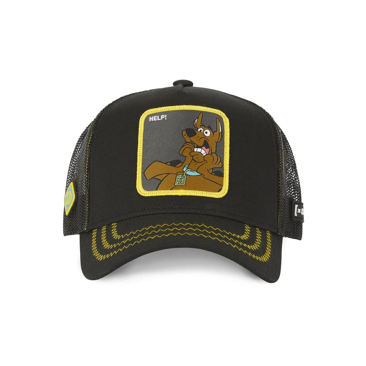 Capslab Casquette Dragon Ball Z Vegeta Noir Filet Bleu
