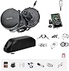BAFANG BBSHD 48V1000W BBS02B 48V 500W750W Electric Bike Conversion Kit with DP-C18C965850C750C LCD Display with 48V52V Lithium Ion BatteryOptional Ebike DIY Kit