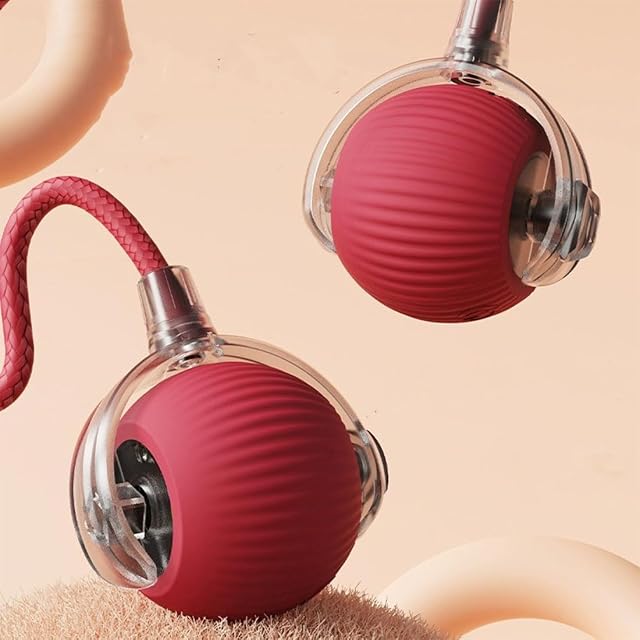 Foto 7 de 7 de heofonm Rolling Ball Dog Toy, Interactive Rolling Dog Ball, Automatic Rolling Ball for Dogs & Cat