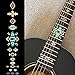 F-294NA-NA Inlay Stickers, Native American Style Ethnic Pattern Fret Markers (Natural)