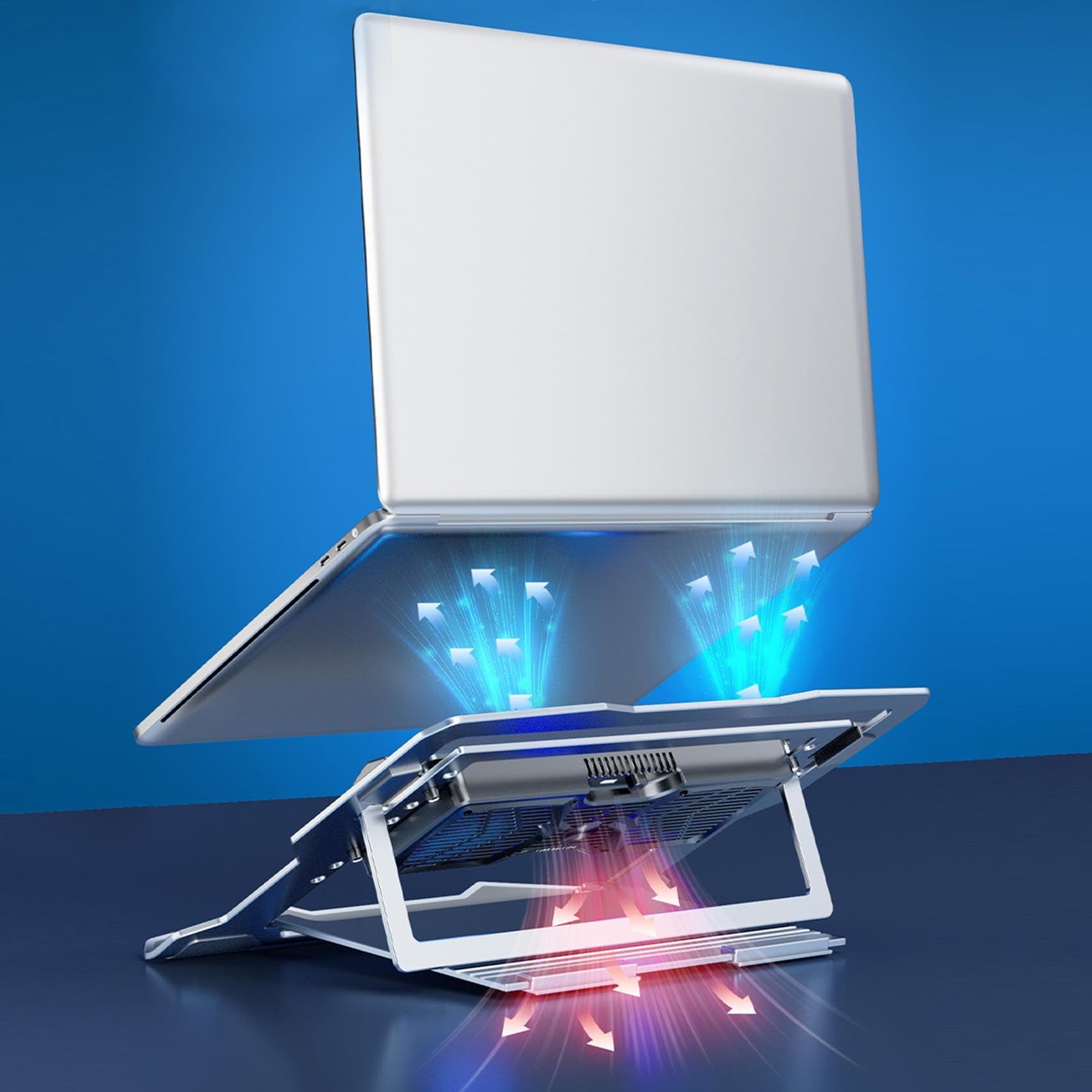 Stand di raffreddamento per laptop, supporto per il raffreddamento | Supporto ergonomico Supporto per la ragazza ricaric