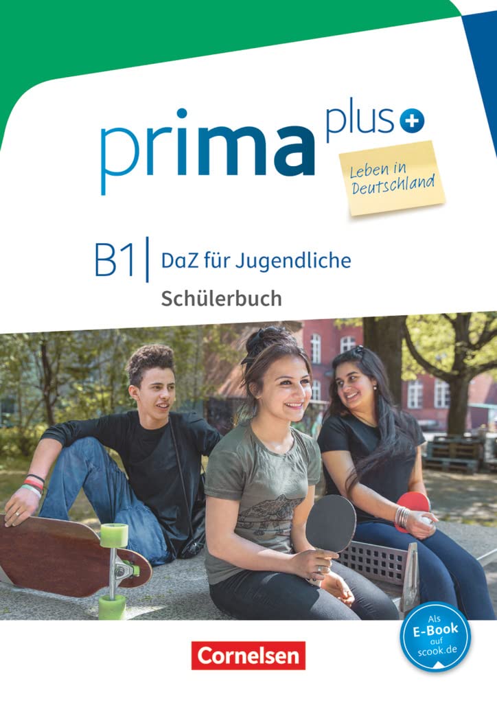 Cornelsen Prima plus Leben in Deutschland DaZ für Jugendliche B1 – Schulbuch mit Audios online