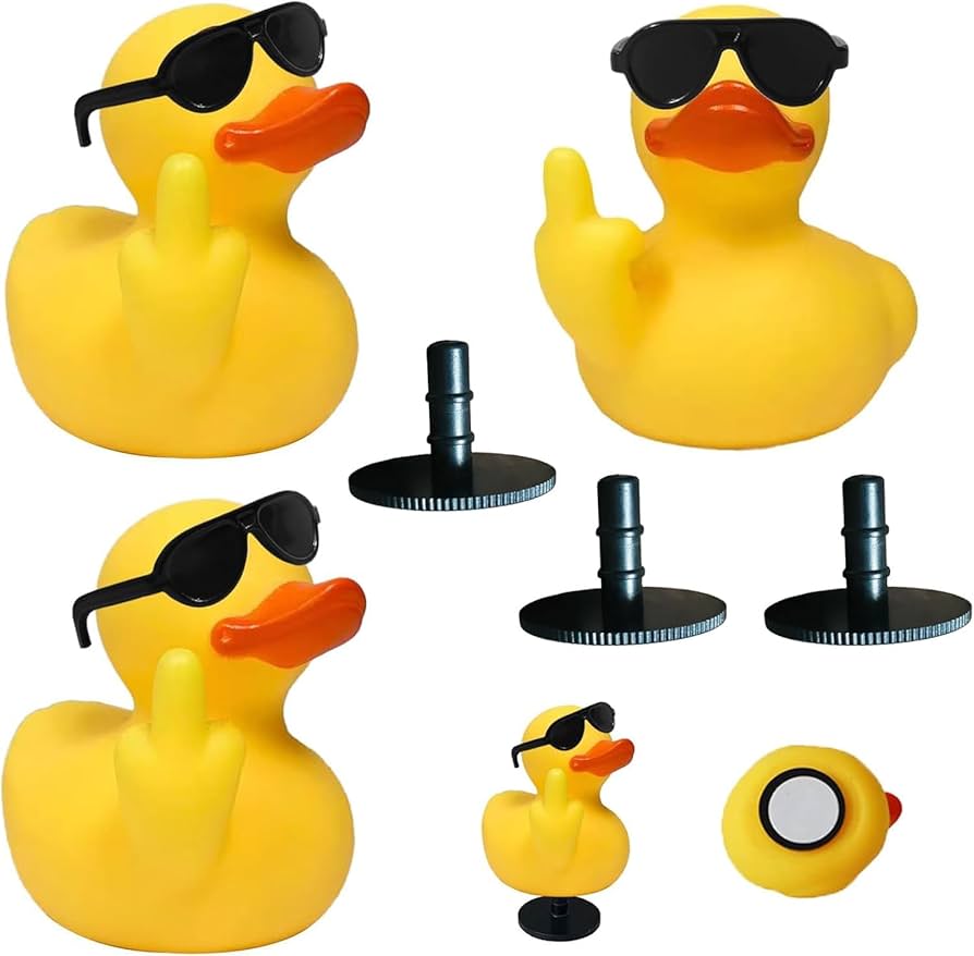 シェフアヒル おもちゃ　ラバーダック Amazon.co.jp: ラバーアヒル3個、5.52cm指ゴムアヒル、アヒル 面白い