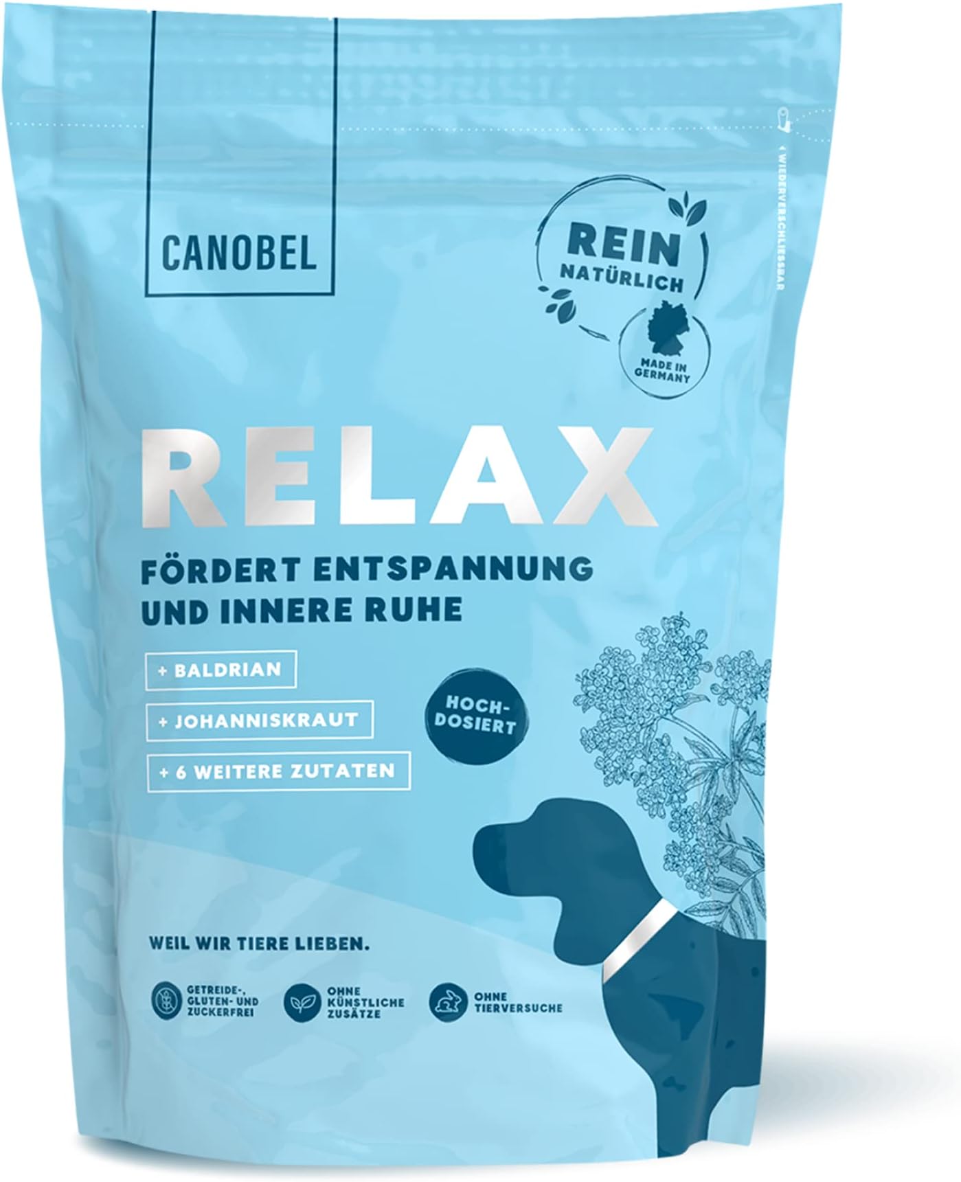 Relax Forte+ Für Hunde – Beruhigungstabletten Bei Stress, 10 Stück, Natürliche Alternative Bei Angst & Unruhe