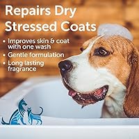 Vista 2 de Nootie - Champú para mascotas para pieles sensibles - Revitaliza la piel seca y el pelaje - Ingredientes naturales - Champú suave para perros