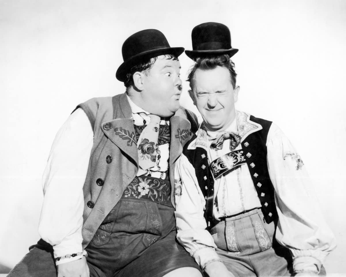 Swiss Miss (1938) Laurel & Hardy, Stan Laurel, Oliver Hardy 10x8 Photo