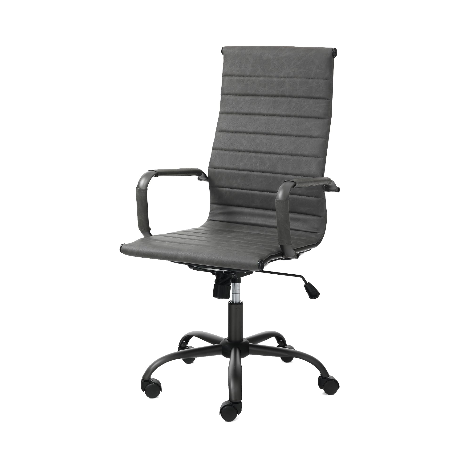 Fauteuil de bureau Taylor gris vieilli pour corriger votre posture avec élégance