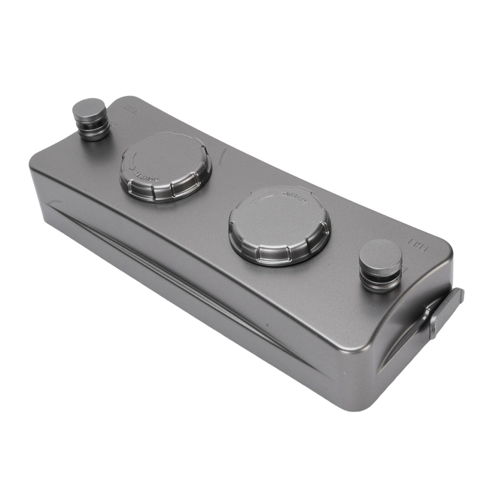Keenso Tendedero extensible para interiores, cuerda doble de pared, alambre de acero inoxidable 304, base de aluminio ABS y espacio de aluminio, 28 x 9,4 x 4,6 cm, para baño en el balcón (gris)
