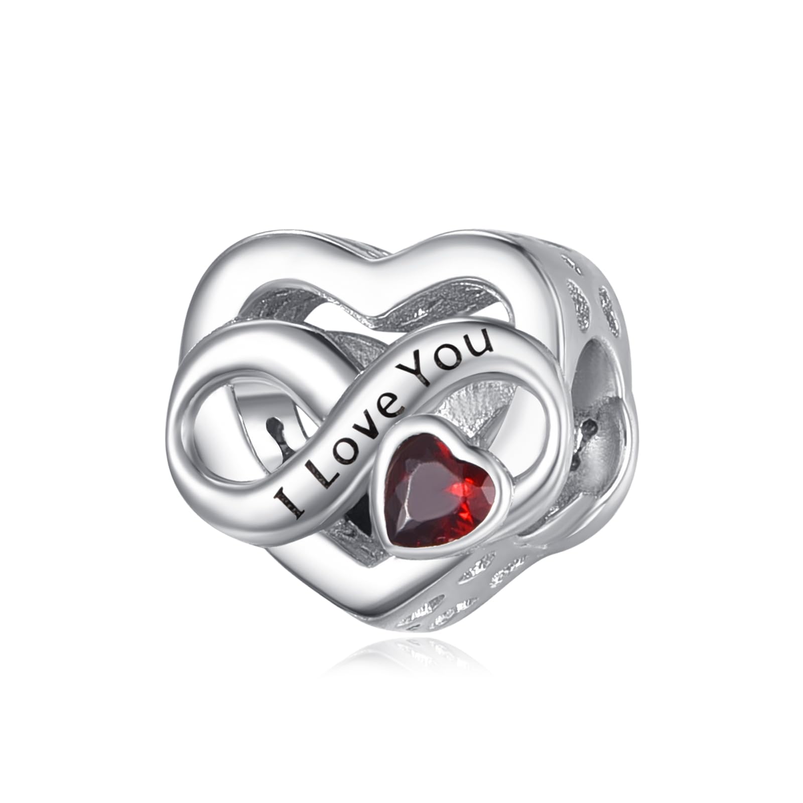 Pulseras de plata de ley 925 para hermanas con circonitas compatibles con Pandora 8