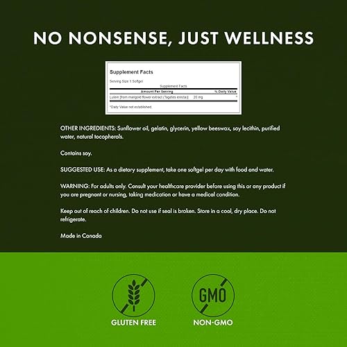 Miniatura 3 de Swanson Luteína 20 Milligramos 120 Sgels