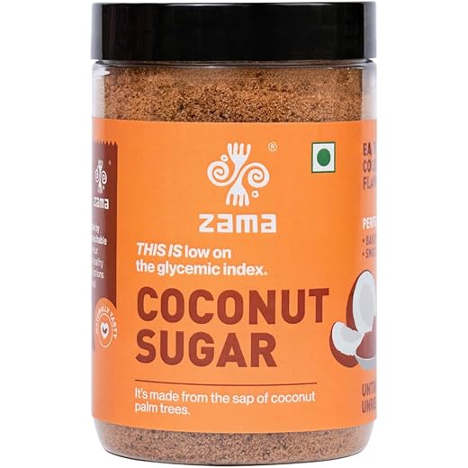 Zama Organics Coconut Sugar 300g Organic Coconut Palm Sugar