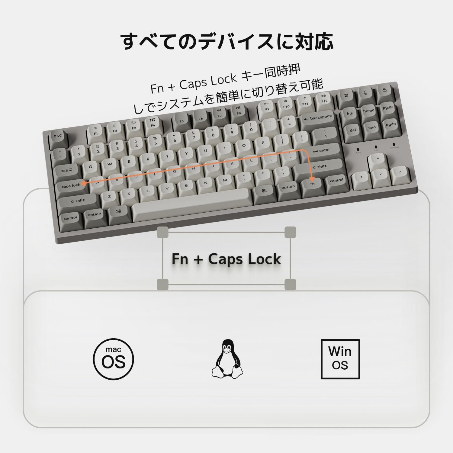 Amazon | 【国内正規品】Keychron C1 Pro 8K QMK/VIA カスタム有線 