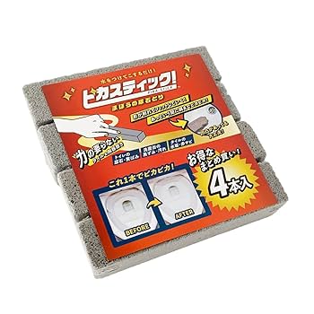 Amazon | ピカスティック 4本 セット 尿石 落とし トイレ掃除