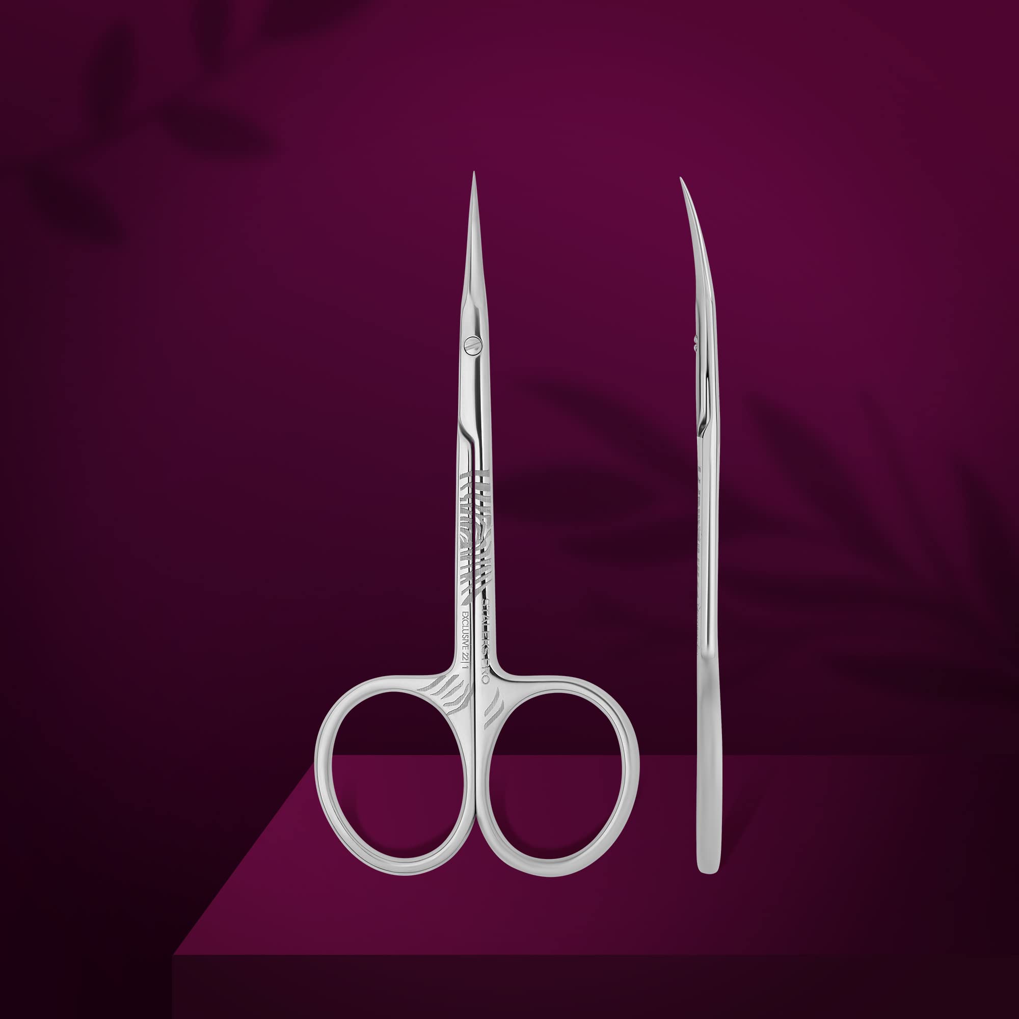 STALEKS PRO Exclusive Tijeras para Cuticula Profesionales Serie SX. (Exclusive 22 Type 1)