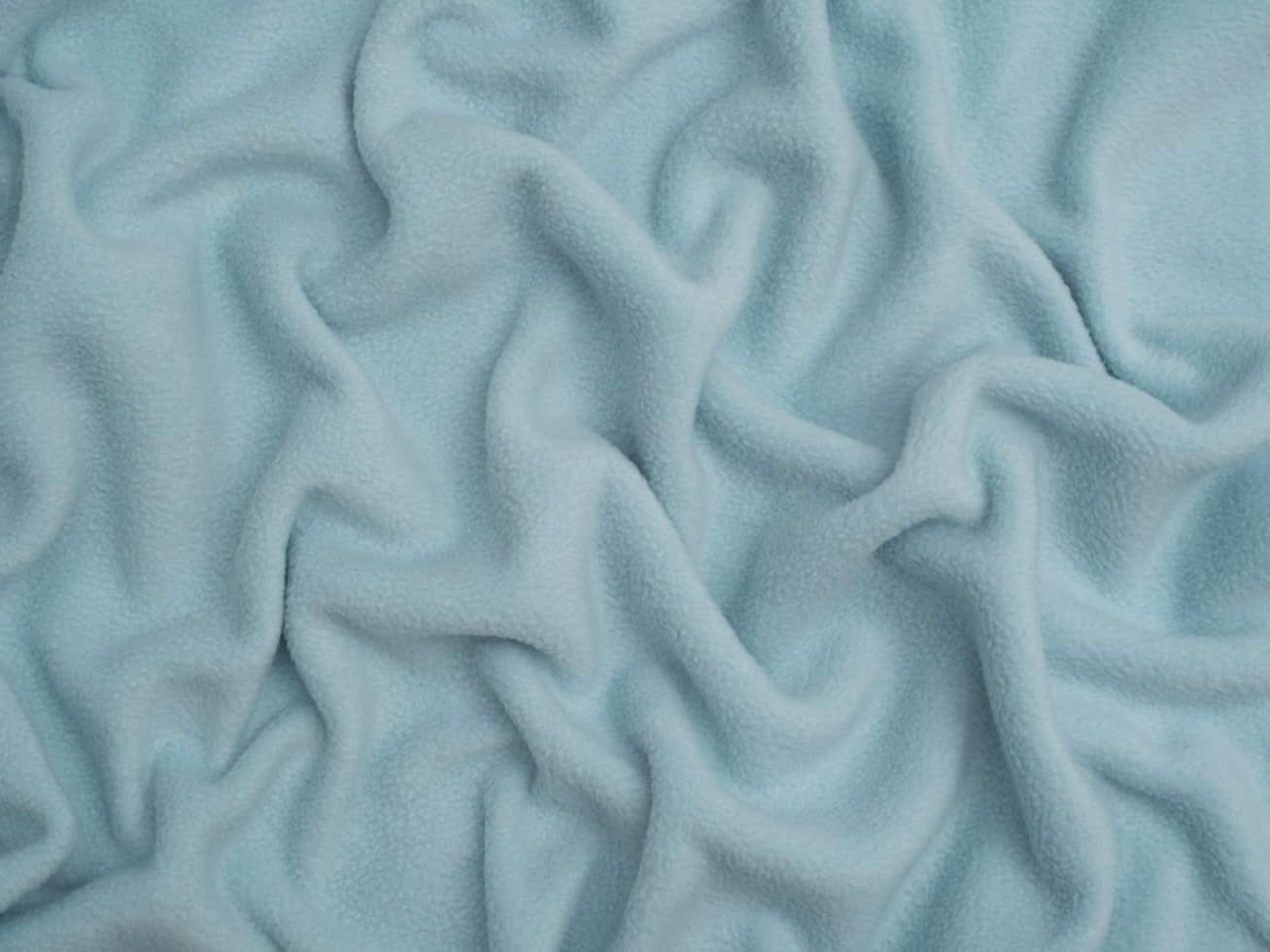 Minerva Sky Blue Core Range Polar Fleece Fabric - Mediumweight & Suitable For Dressmaking, Crafts & Toy Making - Approx Width: 150Cm / 60" - Sold Per Metre