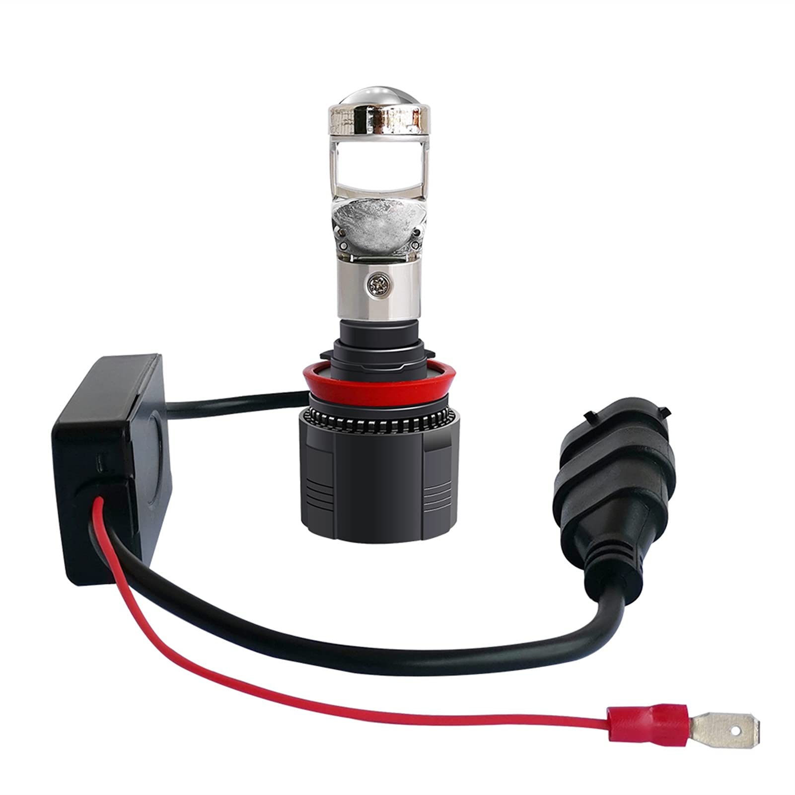 GCS GCSHENG 70WPair Lamp H4 LED Mini Bi Led Lens Projector Car Headlight 10000LM H7 H11 LED H8 H9 HB