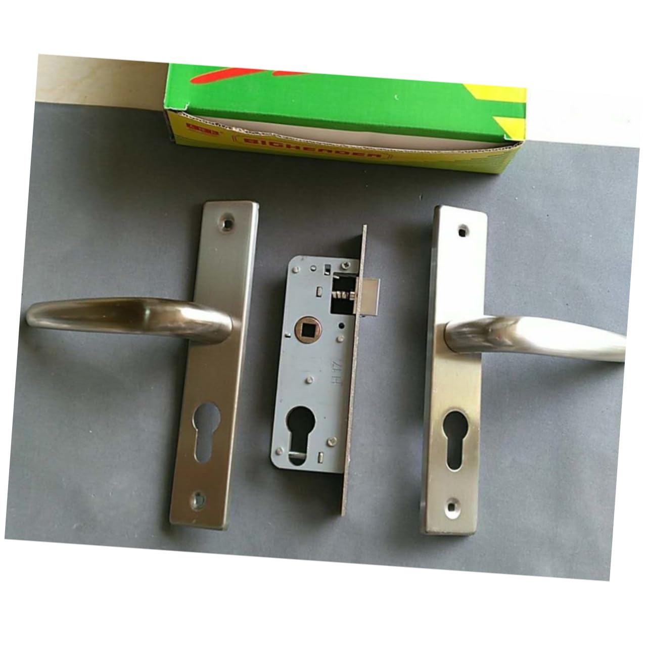 Verrouillage De La Porte De La Maison Verrou Porte Serrure En Acier Inoxydable Silver