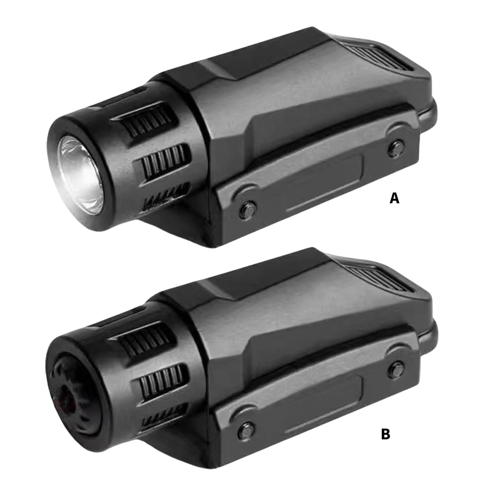 Torcia elettrica regolabile per sport all'aria aperta caccia pistole compatte adatto per 20mm Rail