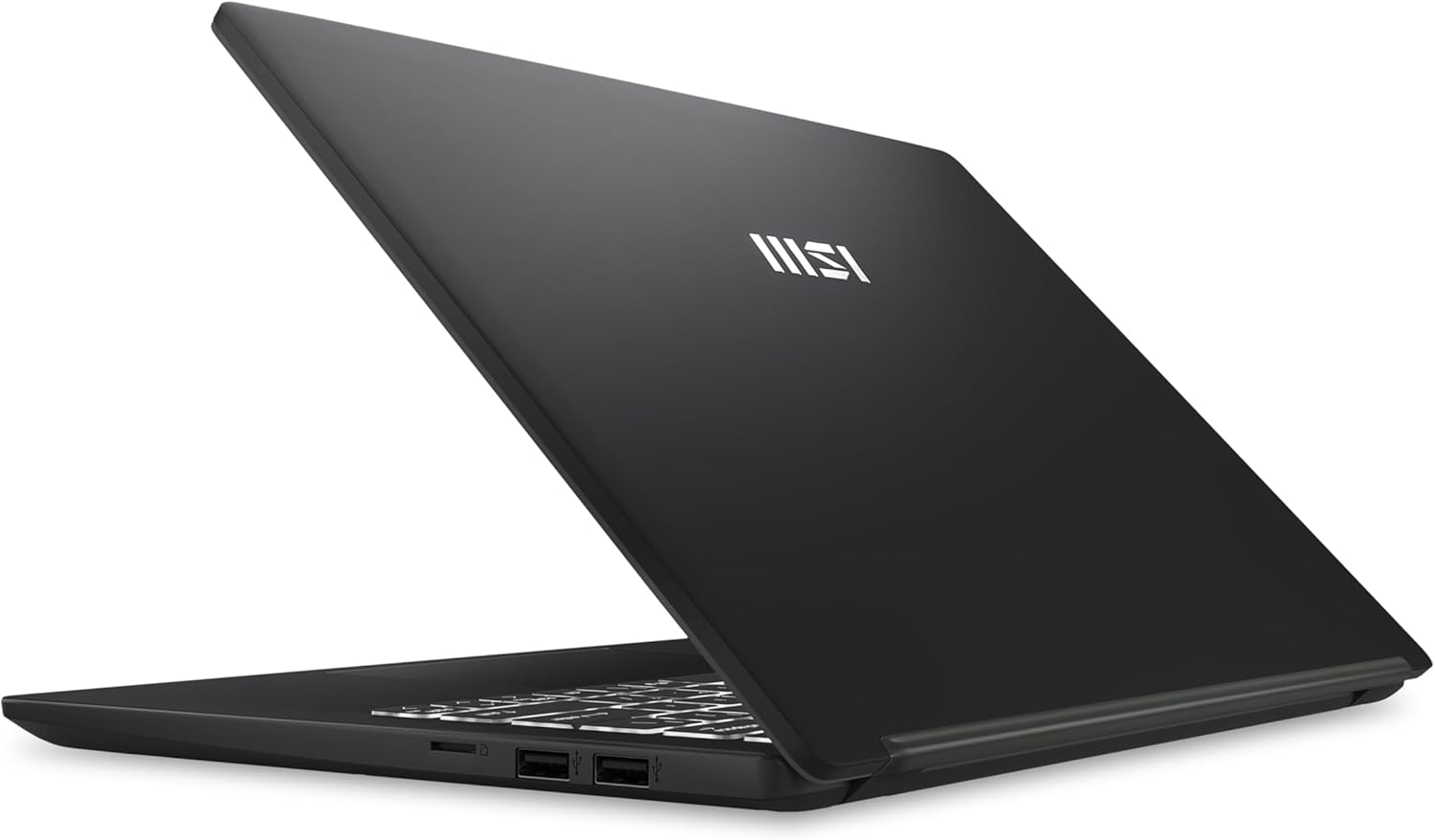 MSI Modern 14 C12M-251IT, Notebook 14" FHD 60Hz, Intel i5-1235U, Intel Iris Xe, 8GB RAM DDR4 3200MHz Onboard, 512GB SSD PCIe 3, WiFi 6, Win 11 Home [Layout e Garanzia ITA] Nero - Immagine 4