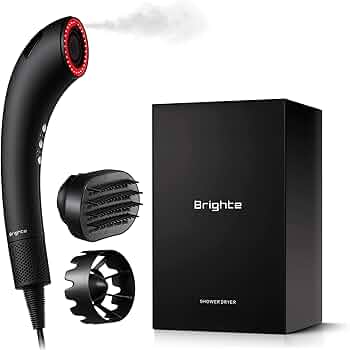 【ドライヤー/美品】Brighte SHOWER DRYER Amazon | 【佐々木希 アンバサダー】Brighte ブライト SHOWER