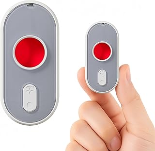 kacylzom 3 in 1 Hidden Camera Detector – Spy Camera Detector with Vibrating Alarm and LED Torch Micro Spy Camera Detector …