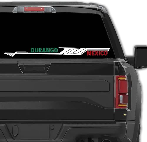 Vista 39 de Guerrero Mexico - Vinilo adhesivo para tu camión, calcomanías de diseño moderno de Estados mexicanos (15 pulgadas, Guerrero)