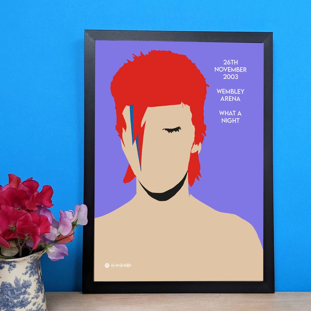 MixPixie Personalised British Music Legends Artists Prints