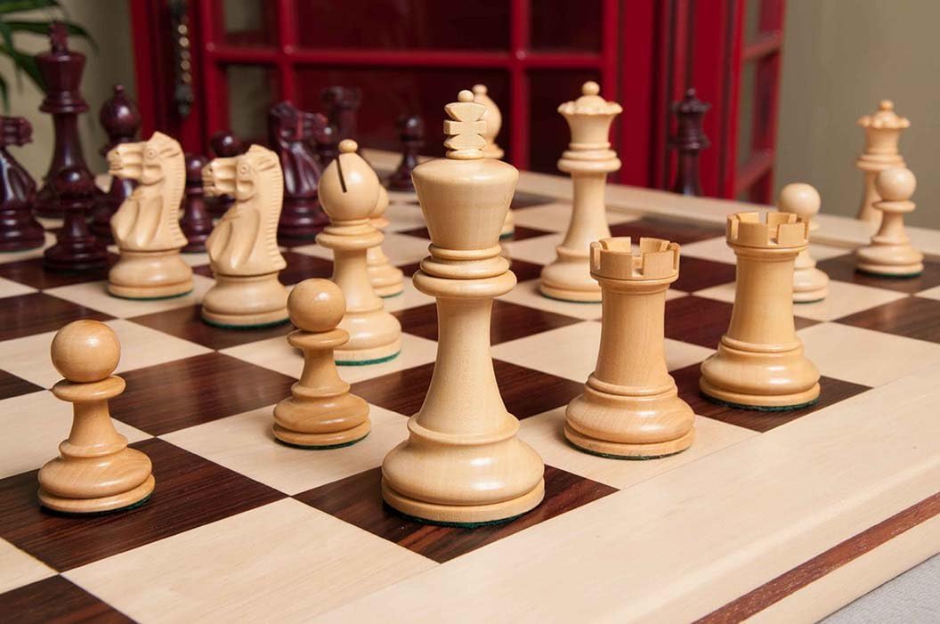 The House of Staunton The Grandmaster Chess Set - Pieces Only - 3.25" King