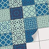 SPIELEND LEICHT AUFBRINGEN - Kein Nass verkleben wie bei billigen Produkten. Garantiert blasenfrei dank Bubble-Free Technologie. Alte Fliesen neu gestalten wird zum Kinderspiel mit unseren Mosaikfliesen!