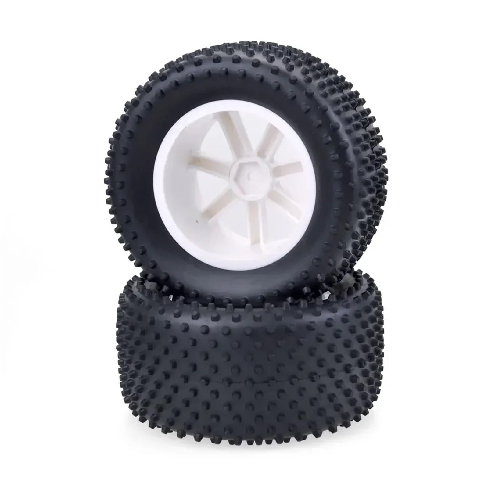 para HSP para Desert 1/10 4 Uds 102MM Llanta Esponja Goma Ruedas Neumáticos 46mm Hub Hex RC Coche Todoterreno Camión Modelo Accesorio Modificado Piezas NeumáTicos RC