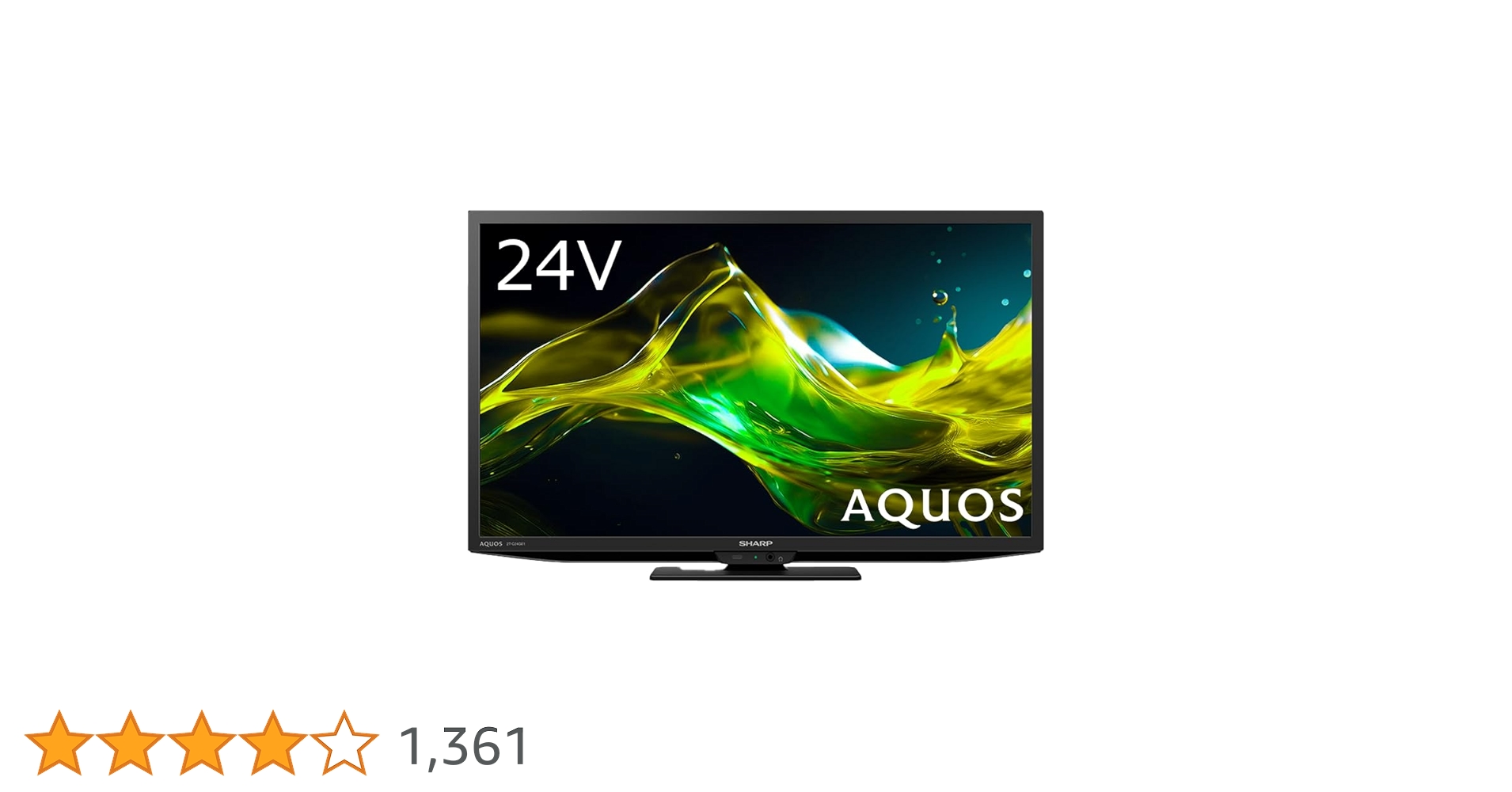 Amazon | シャープ 24型 ハイビジョン 液晶テレビ 2T-C24HC1 ブラック