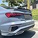 NEESPOC Rear Trunk Spoiler Wing Fit for Audi A3 S3 8Y 2022 2023 2024 Premium/Prestige Sport Style Gloss Black Decklid Lip Exterior Accessories