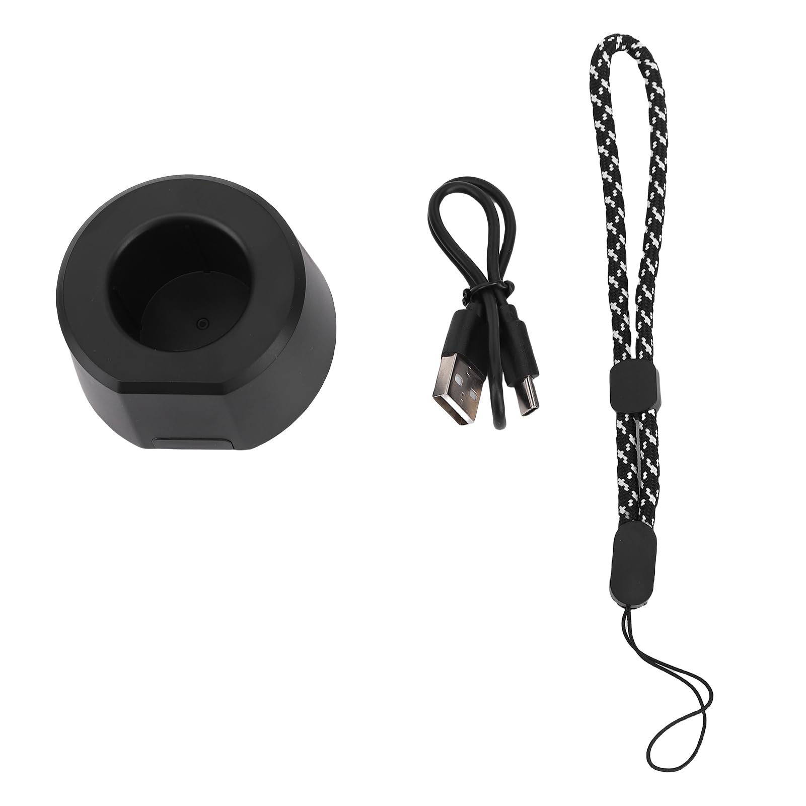 Jectse Tragbarer -Ventilator, Handventilator, Hochauflösendes Display, Fortschrittliche LED-Technologie, für Partys Im Freien, für Reisen, Sommerkonzerte, Make-up, Sommer.