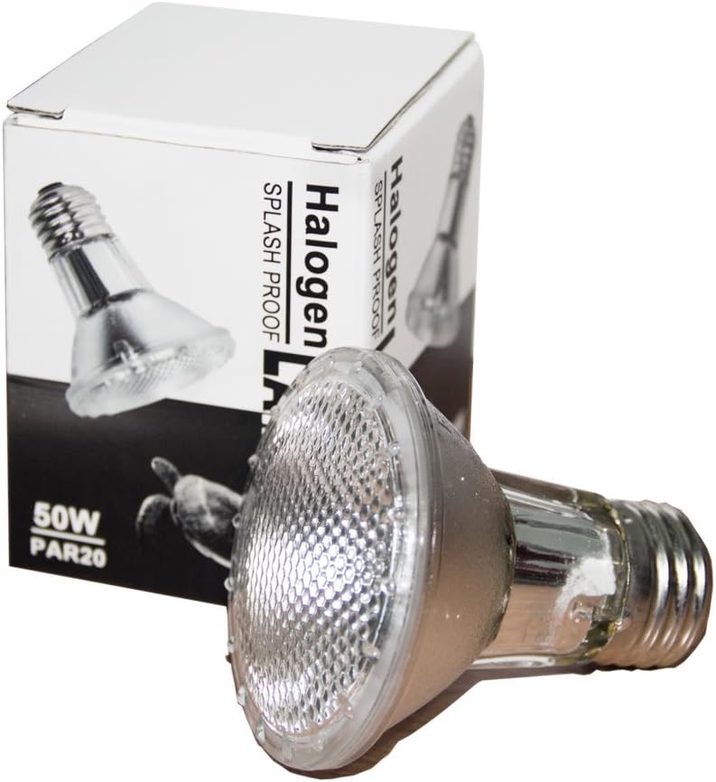 DC ADYOU Turtle Heat Lamp Bulb Splash Proof Halogen Light