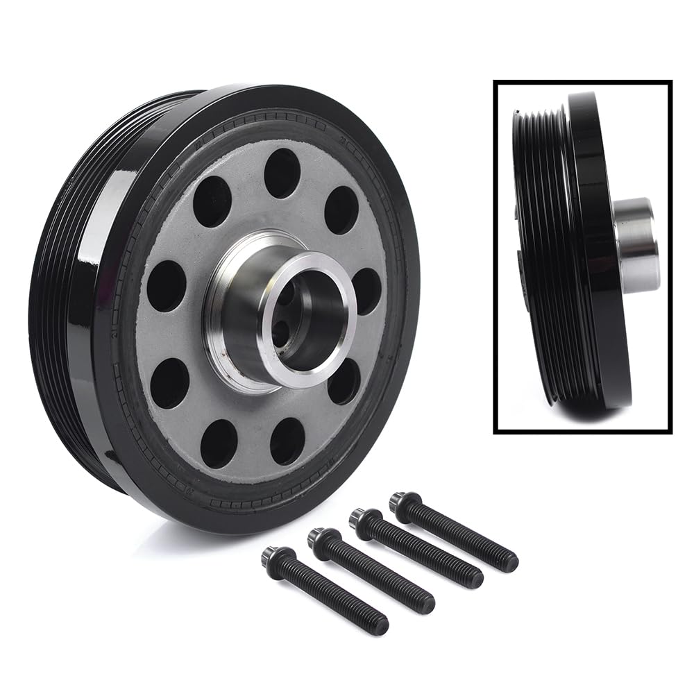 ROBUST Riemenscheibe Kurbelwelle für BMW E81 E87 E88 E82 E90 E92 E91 E60 E61 E84 E83 11237797995 11237797995S1 11237799153