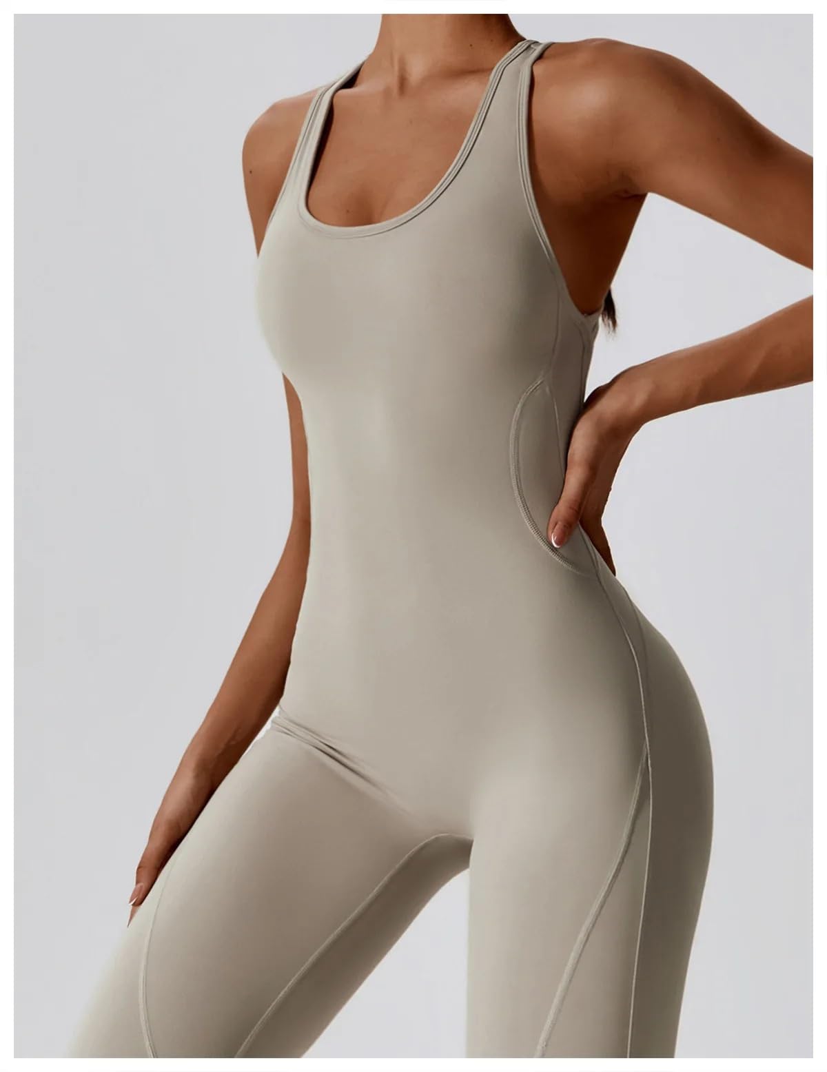 Combinaison de yoga KM - Combinaison de fitness - Vêtements de sport pour femme - Tenue de sport push-up