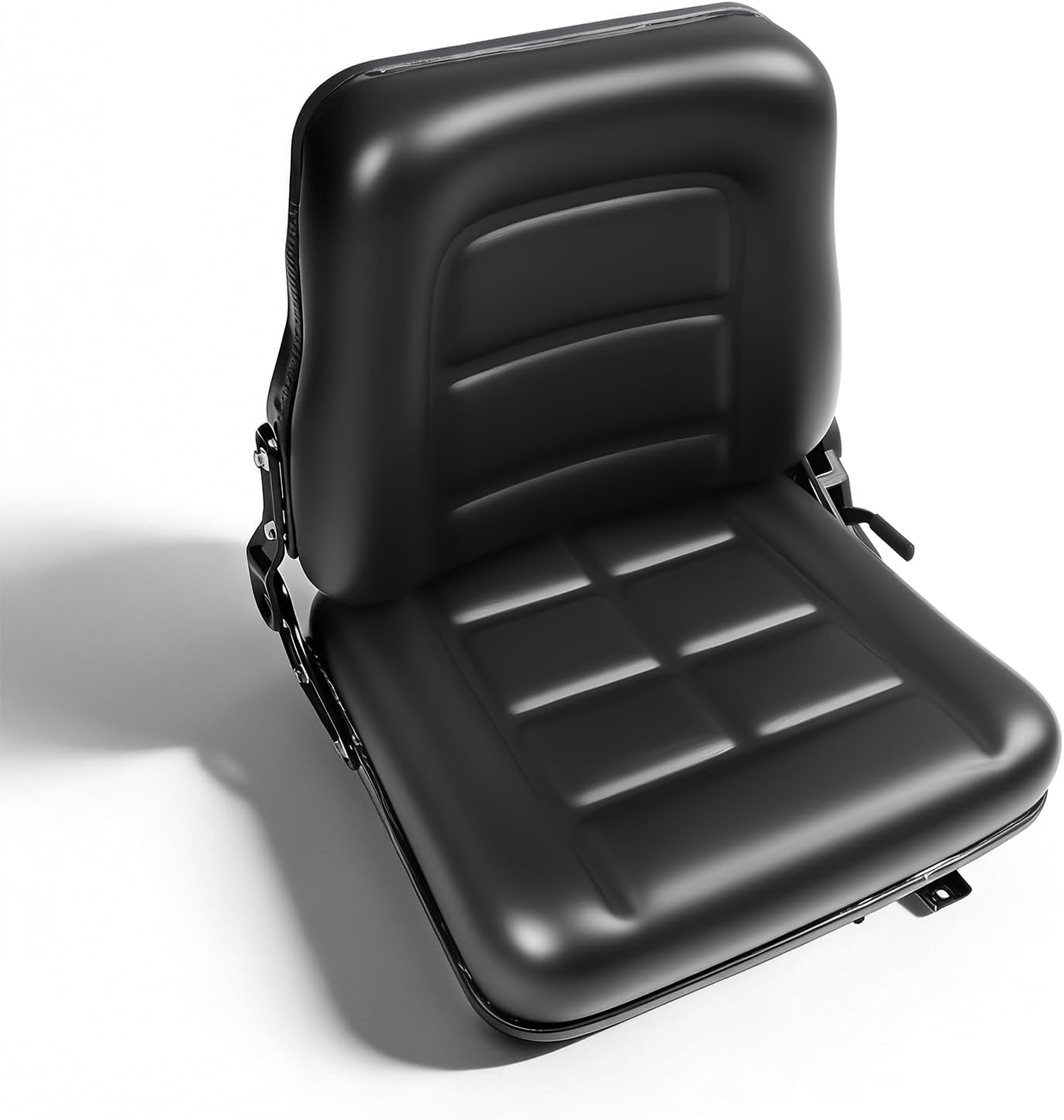 Universal Tractor Seat with Slide and Adjustable Backrest Compatible with ATV UTV Forklifts Excavators Golf Carts Dozers Tractors Lawn Mower