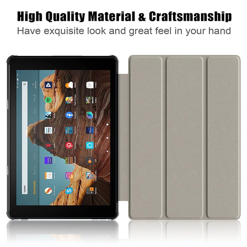 Cover Amazon Fire Max 11 2023 Custodia In Pelle PU Per Amazon Fire HD 10 (13a Gen) / Max 11 (2023) - Supporto Pieghevole Cover IPhone 11 The North Face