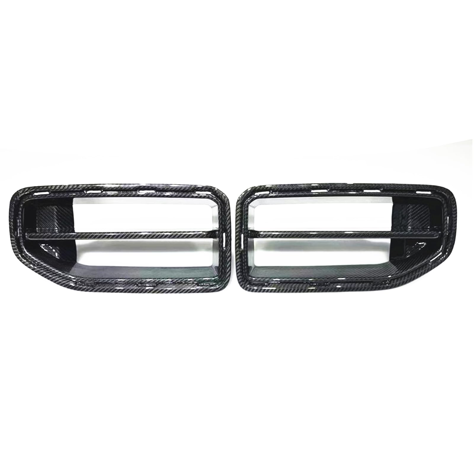 Kit Protezione Paraurti Anteriore Per BMW G87 M2 2023-2025 - 3 Griglie In ABS Nero, Design A Rete Sportivo