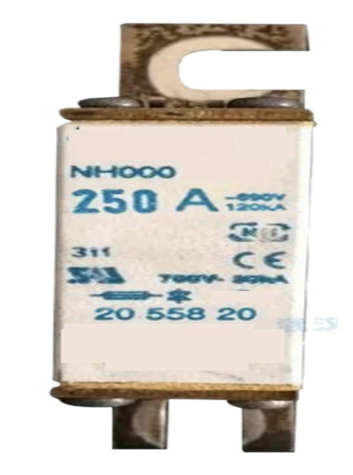 Fusible NH000 32A à 160A 690V cartouche de remplacement pour sectionneur et disjoncteur général